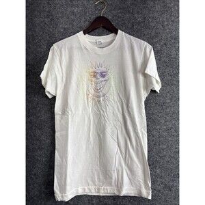 Fruit of the Loom Vintage Shirt Single Stitch Sunshine Summer Graphic Size L USA